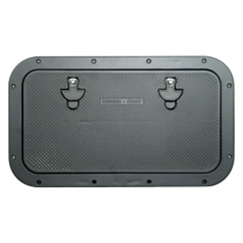 Aluminium Luke, Außenmaß 350x600mm, Innenmaß 240x490mm, Blank, Unbehandeltes Aluminium