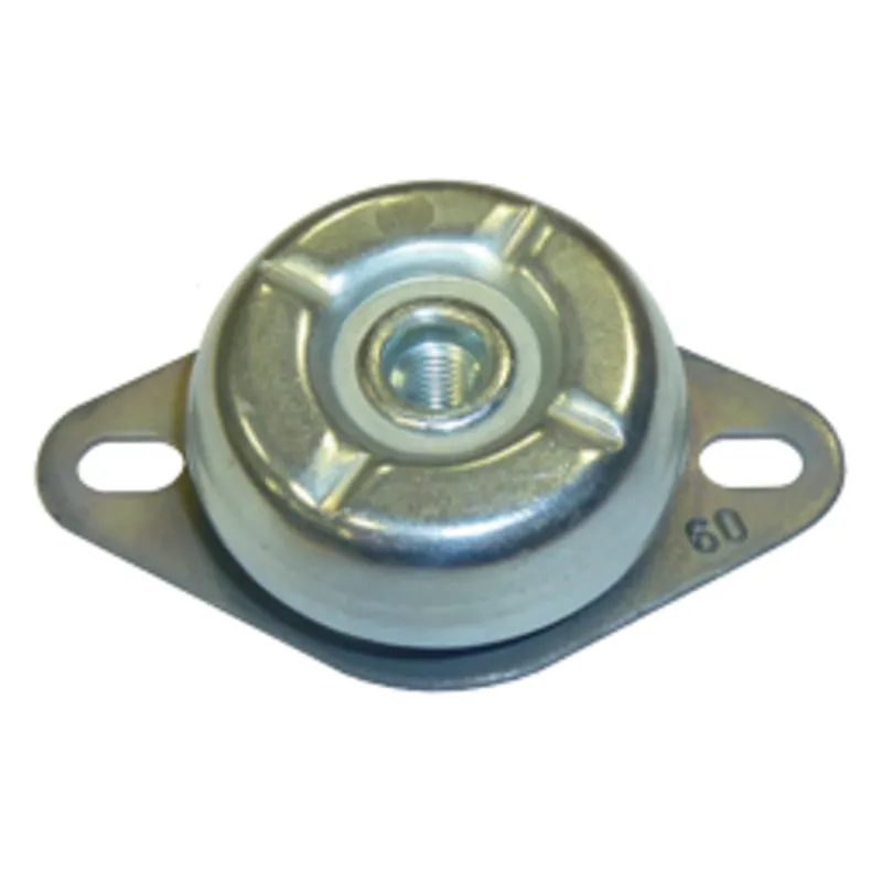 Equi-Frequency Motorlager, 60° Shore, Gewinde M8, Abm. 85x54x25mm, Max. 600n (Steifheit 180n/Mm)