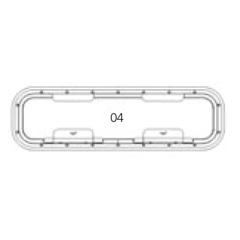 Goïot Fliegengitter für Bull-Auge Modell 'Opal 04'