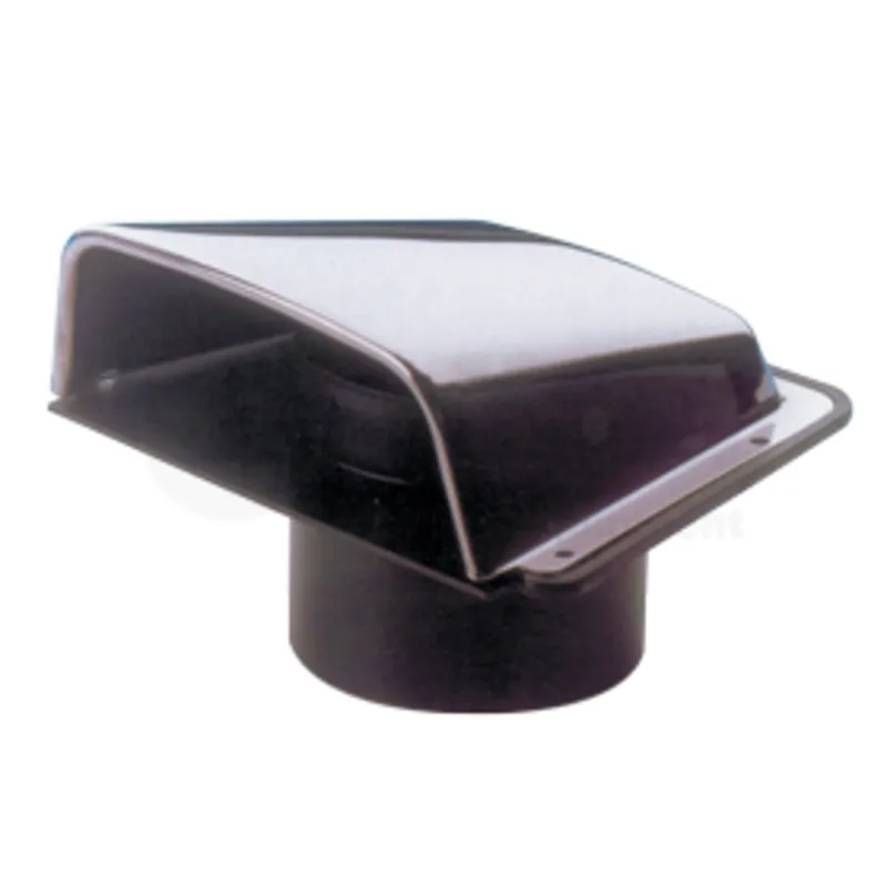 Kunststoff Montageplatte mit Schlauchanschluss (Ø76mm) für Lüftungsmuschel 9078123