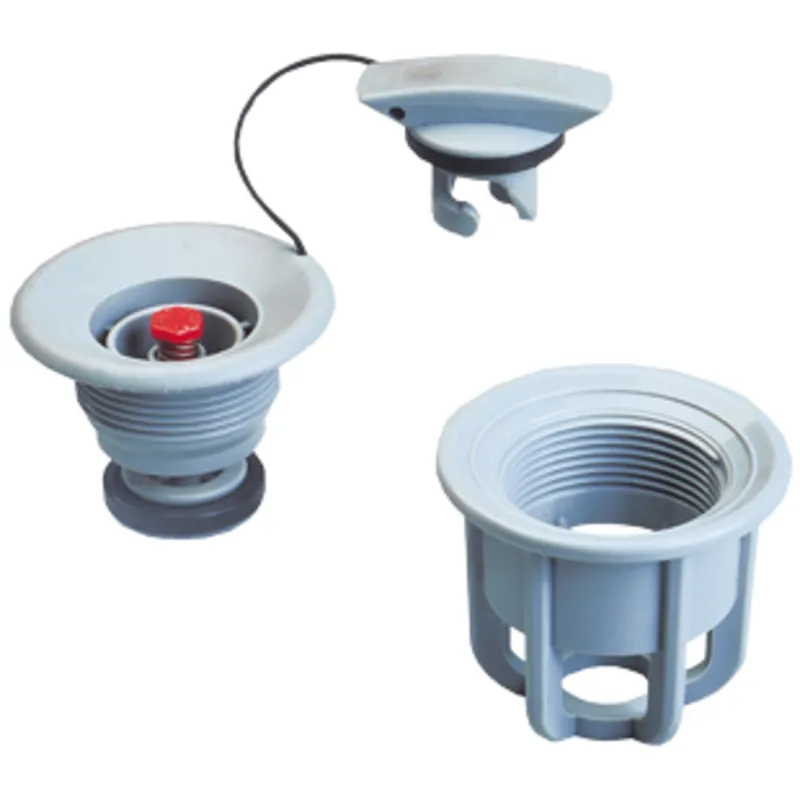 Universalventil mit 'Push-Push'-System, Komplett mit Schlauchnippelsatz