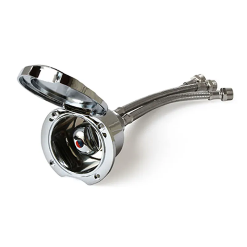 Mischer mit Verchromter Unterputzdose