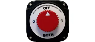 allpa Batterieschalter, 350A kontinuierlich, spritzwassergeschützt