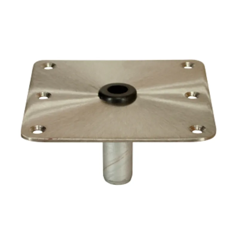 Hi-Lo Fuß 7"X7" (178x178mm), Satiniert