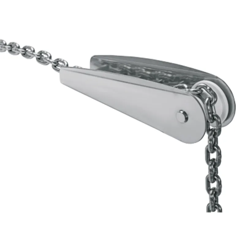 Niro Ankerbugrolle, A=200mm, B=50mm, C=65mm (Festes Modell, Bis 7,5kg)