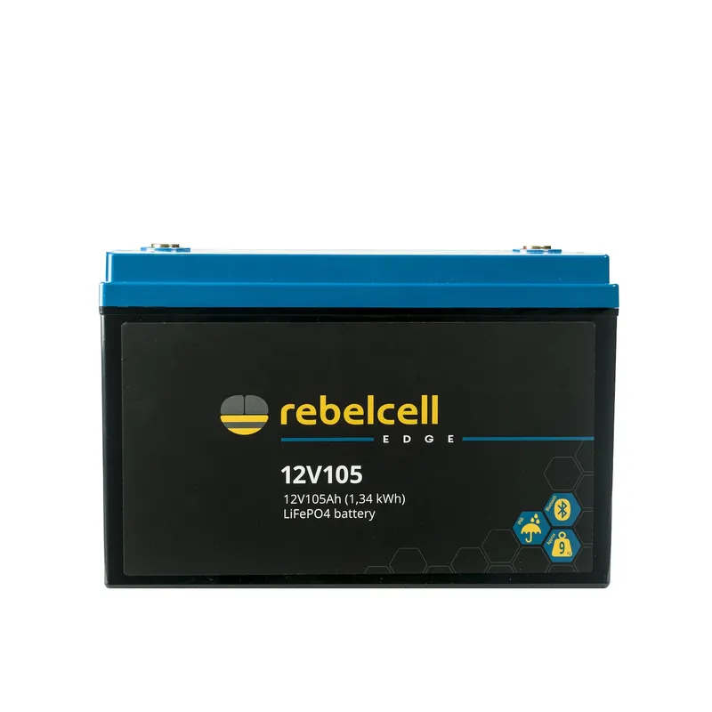 Rebelcell 12V105 EDGE LiFePO4 Batterie (1,34 kWh)
