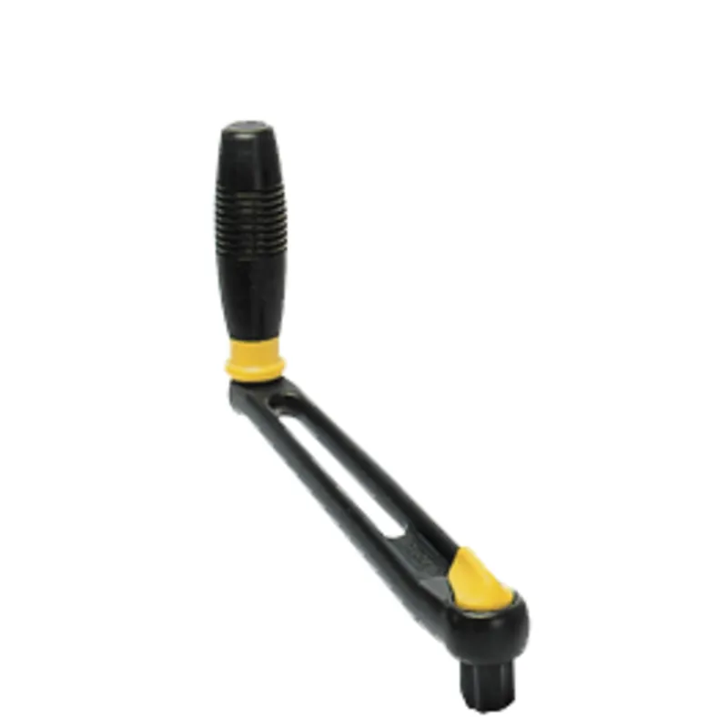 Aluminium Winsch-Kurbel, L=200mm, Gewicht 0,40kg, Lock-In, Einzelner Griff