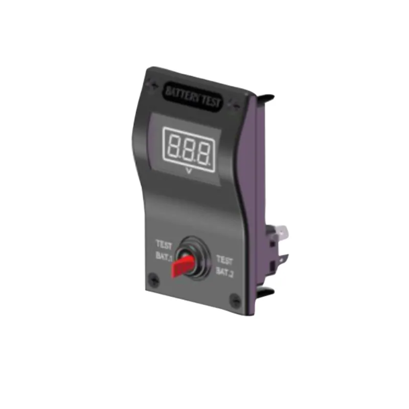 Einzelwirkende Schalttafel, 60x100mm, Ampèremesser