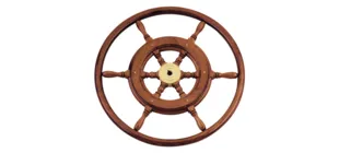 allpa Klassisches Mahagoni Steuerrad 'Typ 3B'