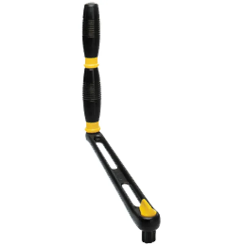 Aluminium Winsch-Kurbel, L=250mm, Gewicht 0,54kg, Doppelgriff