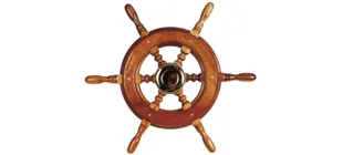 allpa Klassisches Mahagoni Steuerrad 'Typ 2'