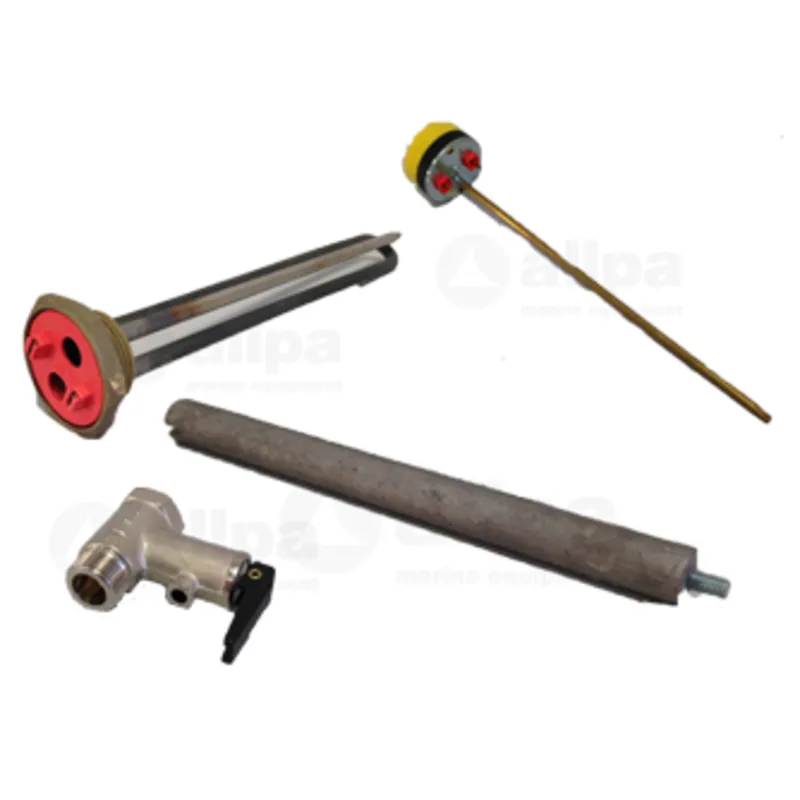 Magnesiumanode (L=240mm) für Allpa Marine Warmwasserbereiter 19, 20, 22 & (30 L-2009)