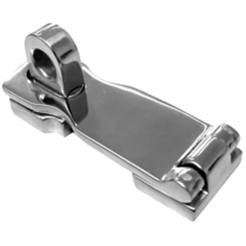 Niro Scharnier für Hängeschloß, A=75mm, B=25mm, C=9mm