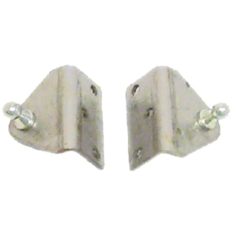 Sierra Nautalift, Niro 90° Bügel mit 10mm-Kugelanschluß, Breite 2" (51mm), Basishöhe 12,7mm