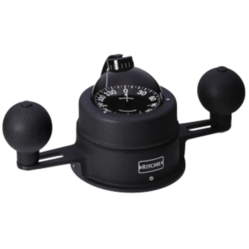 Ritchie Kompass Modell 'Globemaster B-463' 12/24/32v, Aufbau, Rose Ø152,4mm/2 Of 5°, Schwarz