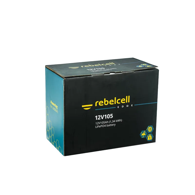 Rebelcell 12V105 EDGE LiFePO4 Batterie (1,34 kWh)
