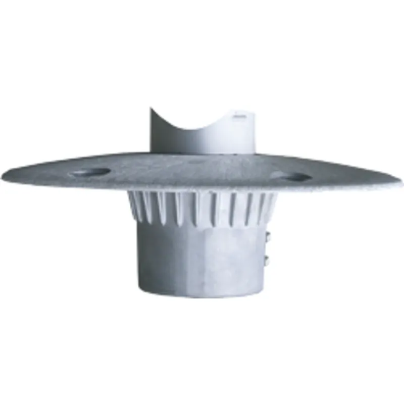 Plug-In Aluminium Fußplatte, Ø230mm