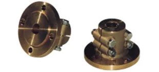 allpa Bronze Klemmflansche, mit Zentrierrand