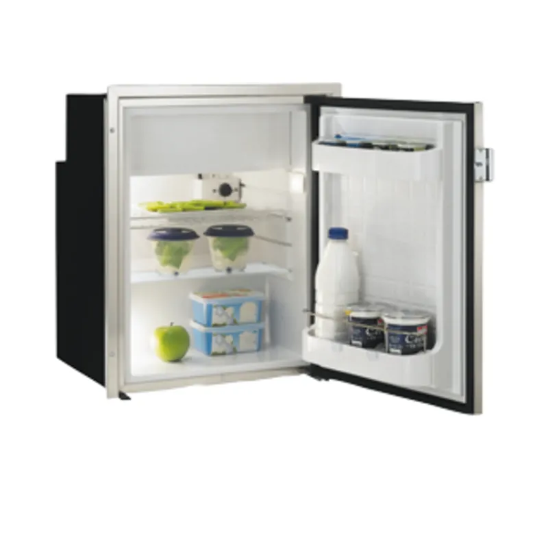 Niro Einbaukühlschrank 'Sea Steel' 'C90ix', 87l (Gefrierfach 9,8l) 12/24v, Int. Kompressor