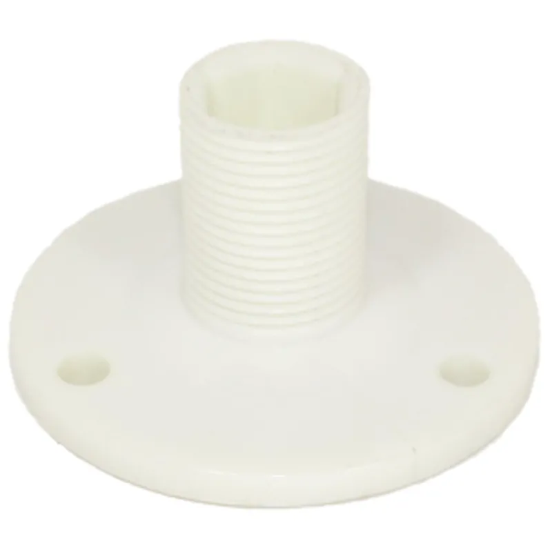 Kunststoff Antennefuß, Fußmontage