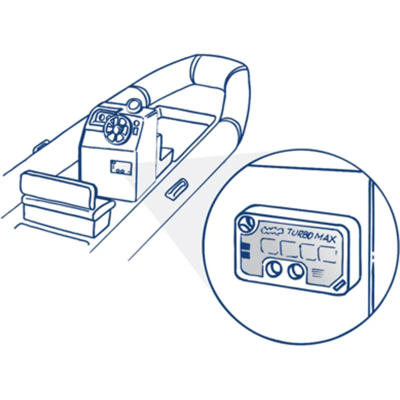 Bravo Turbo Max Satz Luftpumpe, 12v