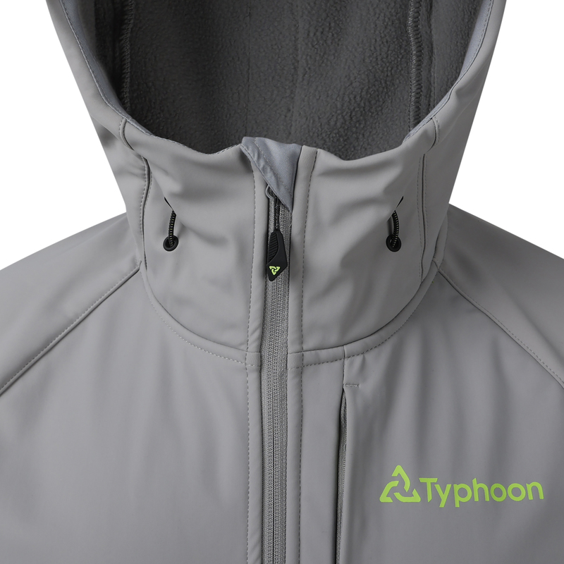 Typhoon Softshell Jacke 2.0 Gr.XXL - Grau/Grün