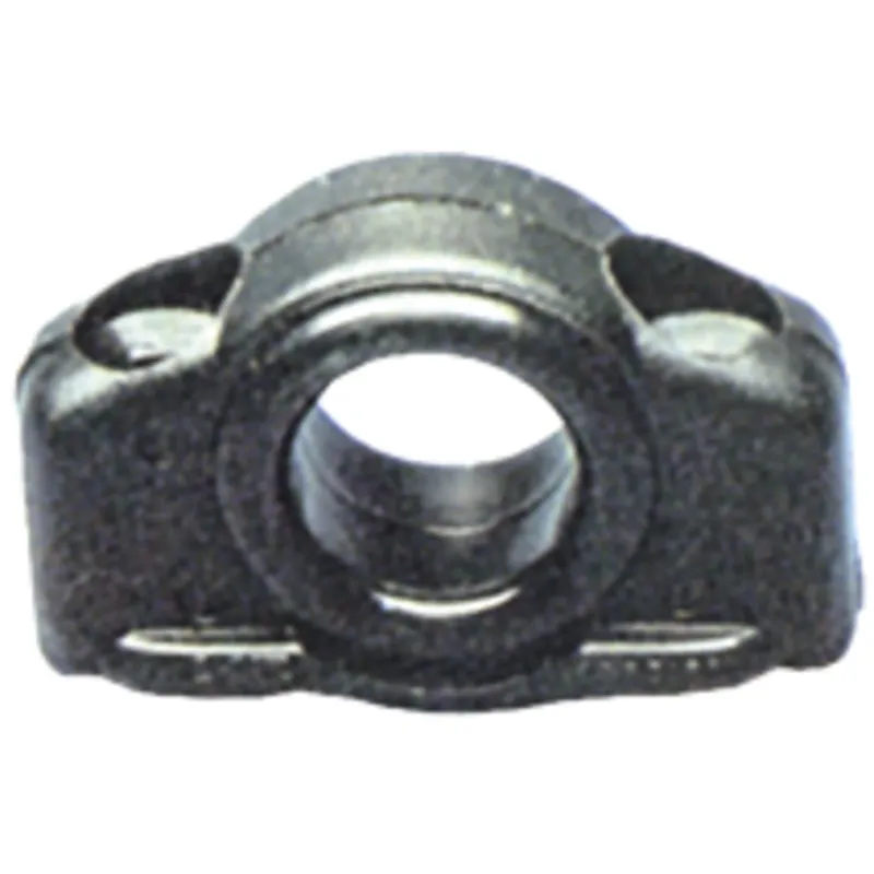 Kunststoff Leitöse, Max. Ø6mm, Schwarz