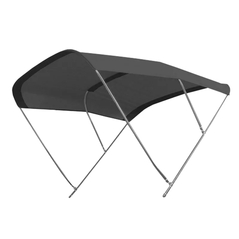 Sonnen-Top Modell 'Biminox', Schwarz, 230x230x145cm, Niro Streben