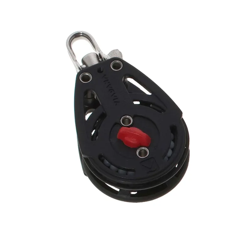 Aluminium Einscheibenblock Kugelgelagerter Ratschenblock 10mm