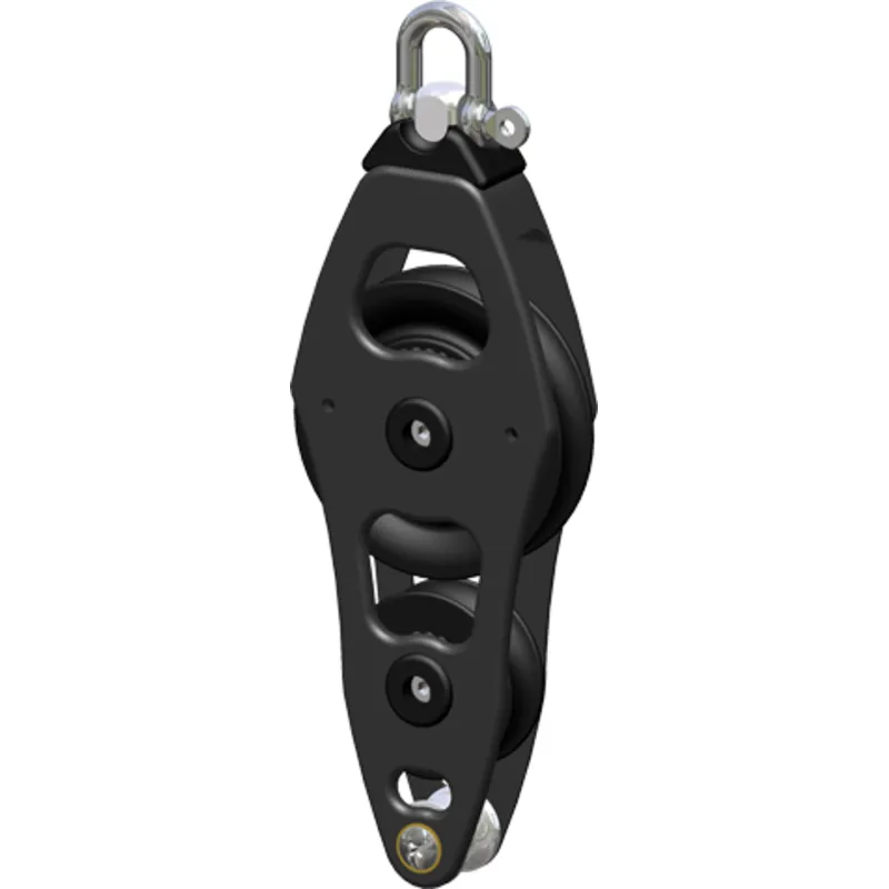 Antal OPF-Block 70-Serie, Einzelviolinblock + Bügel, wirbelend, Ø12mm Leine, Arbeitslast 1300kg