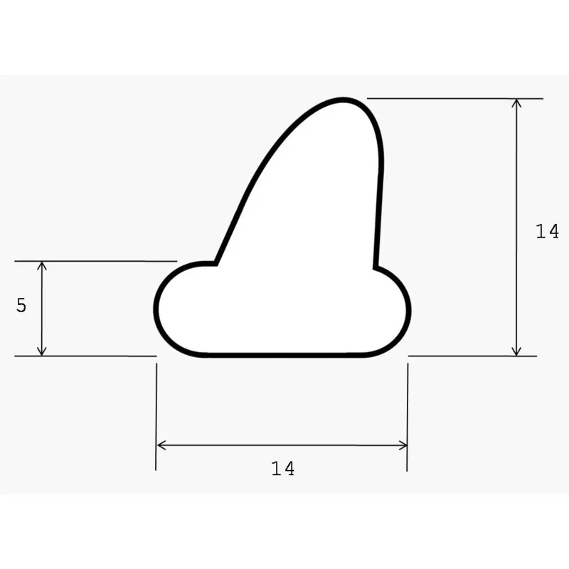 Goïot Dichtung Opal-Luken (Preis Pro Meter)