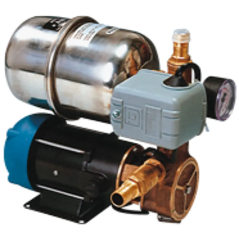 Druckwassersystem Inox 66b, 12v/185w, 12l/Min (Bei 0,7bar), Niro Tank 2l