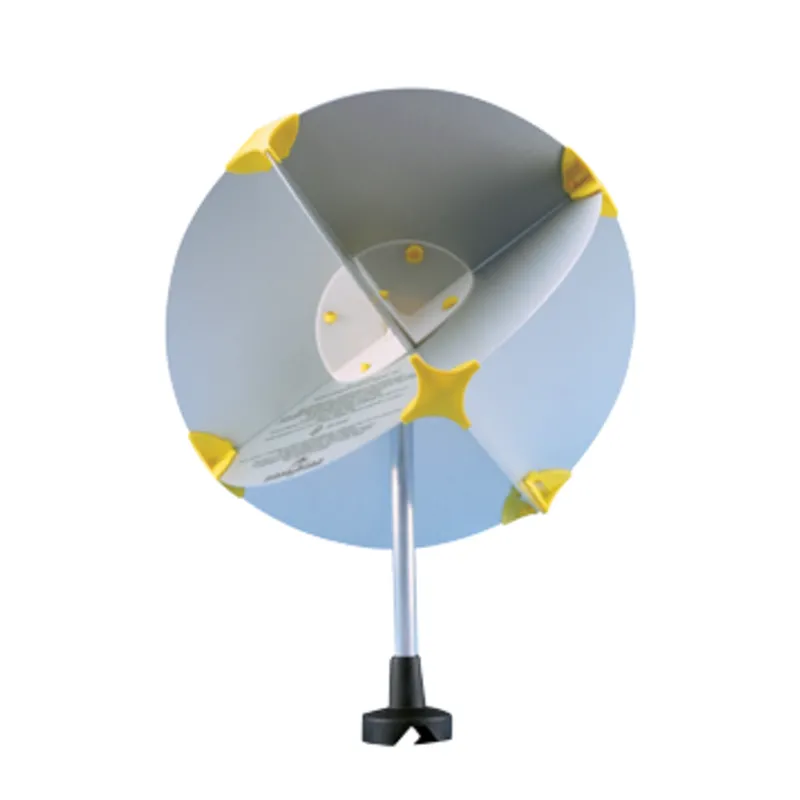 Aluminium Halterung Radarreflektor 'Navy Star' für Motorboot