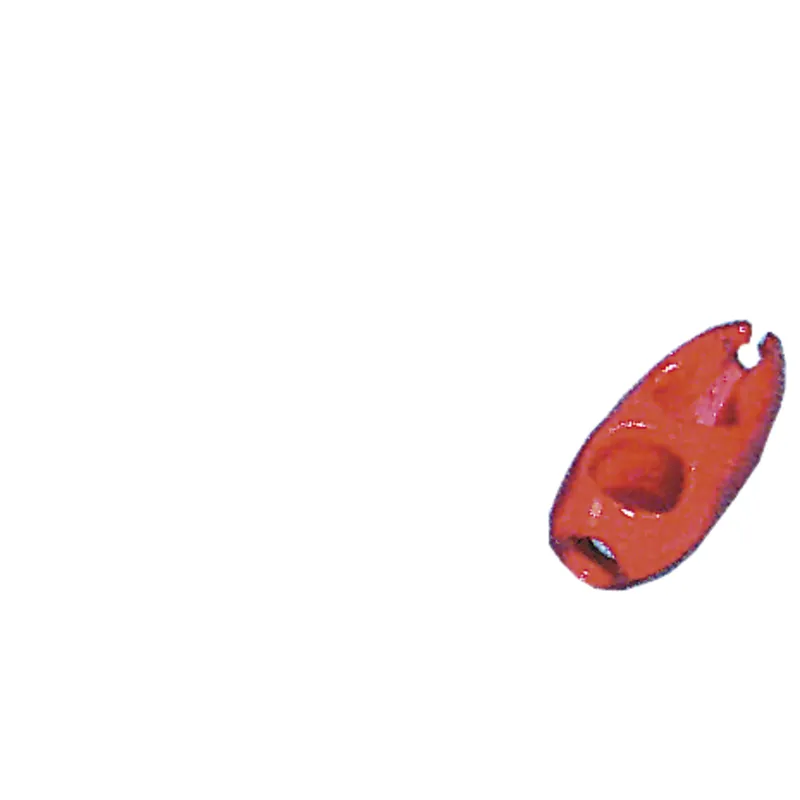 Kunststoff Klemme für Gummiseil Ø8mm, Rot