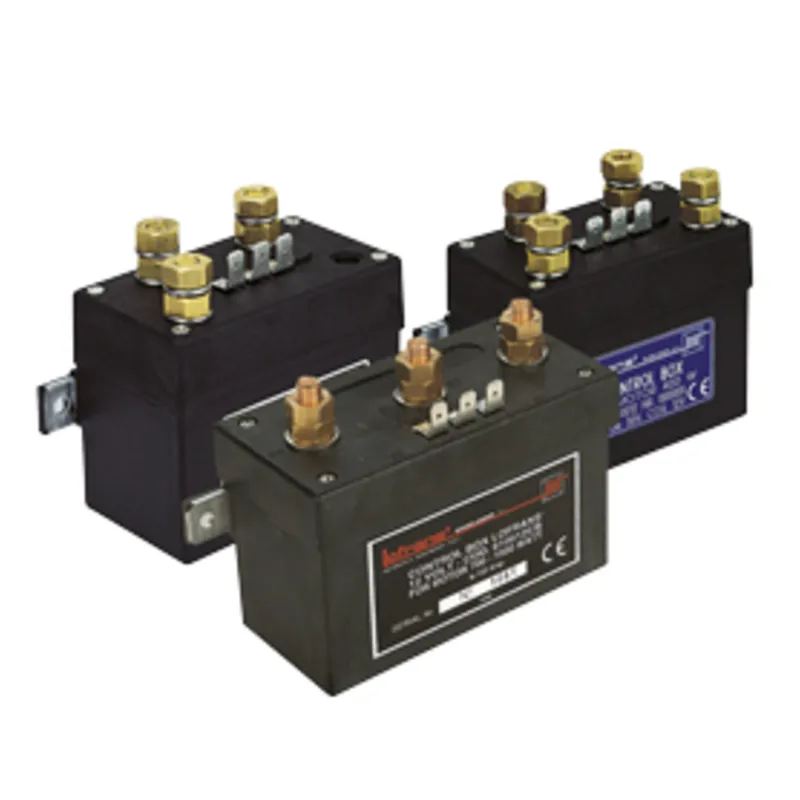 Lofrans Windlasses Doppelrelaisbox 12v/130a, 500-700w, 4-Pole, Wasserdicht