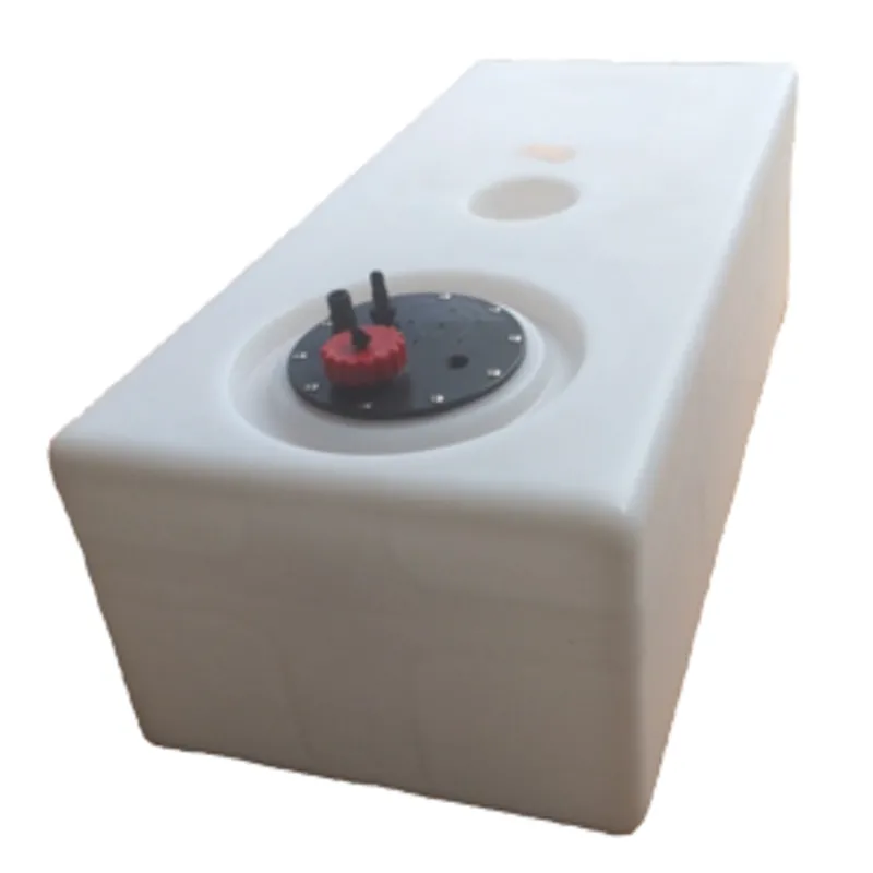 Polyethylen Trinkwassertank, 100l, 910x410x300mm (H: +30mm Einfüllsatz)