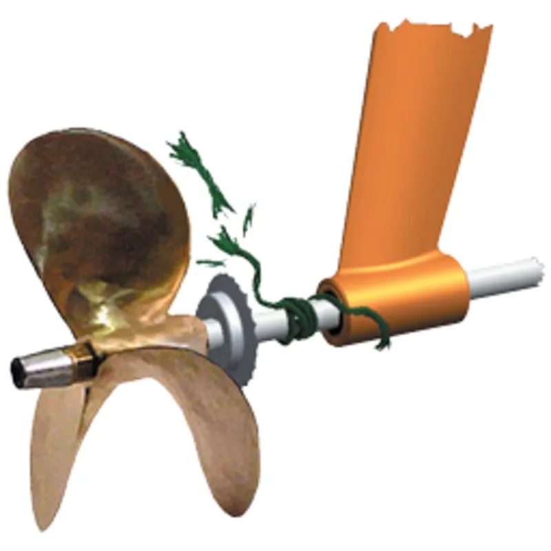 Niro 316 Tauschneider für Propellerwelle Ø60mm, Außenmaß Ø150mm, Breite 30mm