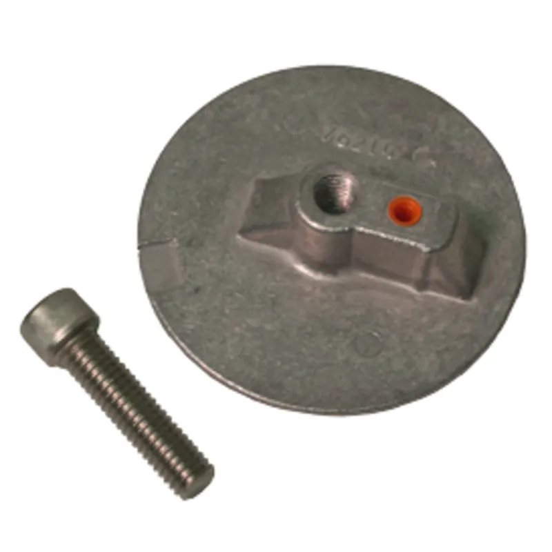 Navalloy Mercury Anode; Trim Tab Anode Flat