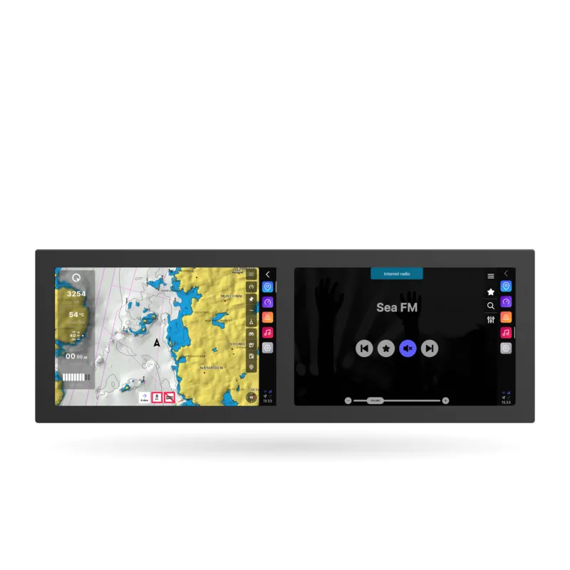 Q Multifunktionsdisplay 210D dual 10"