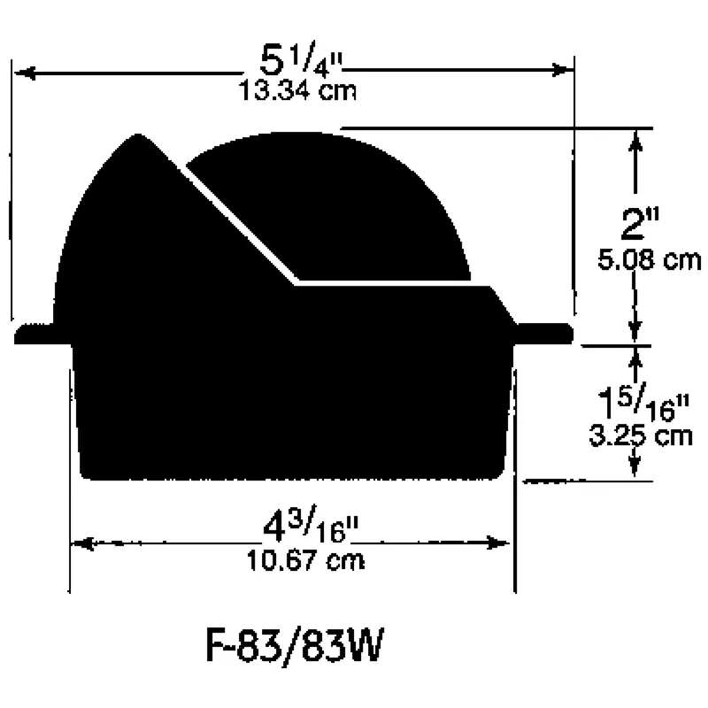 Ritchie Kompass Modell 'Voyager F-83w', 12v, Einbaukompass, Rose Ø76,2mm/5°, Weiß