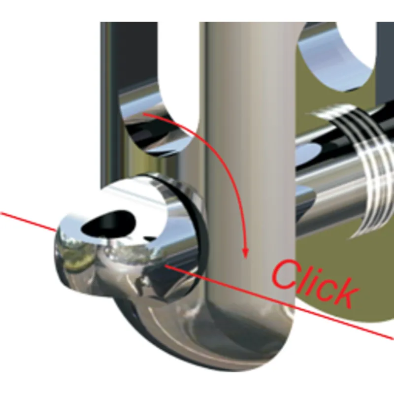 Antal Niro 'Nitronic 50' Twin Halyard Blöcke, Leine Ø8-10mm, Arbeitslast 1300kg