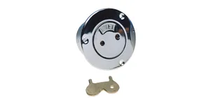 allpa Deckeinfüllstützen aus verchromtem Messing