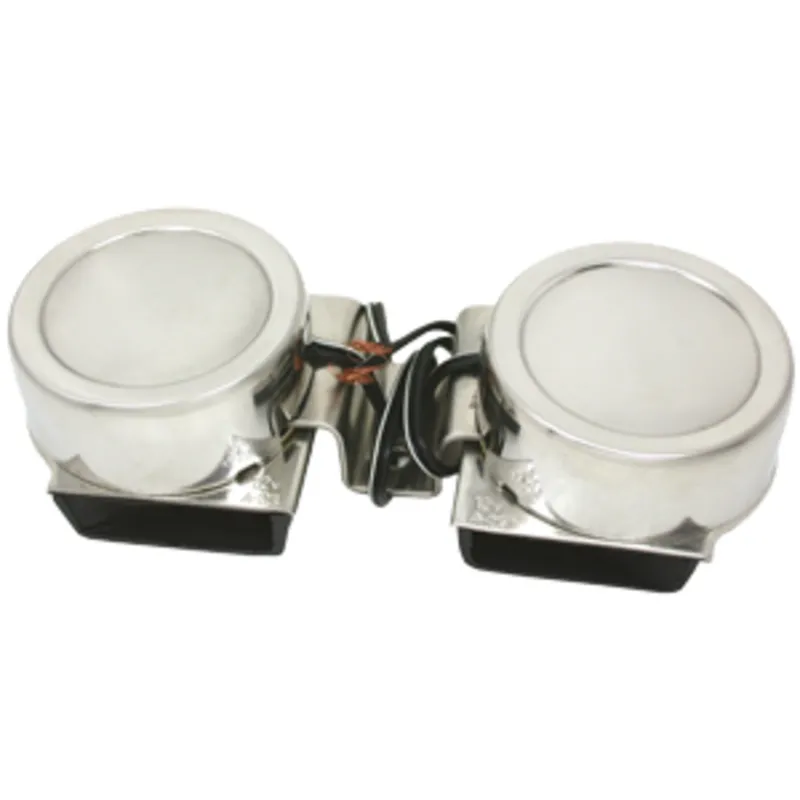 Niro Elektromagnetisches Mini-Signalhorn, Einklang, Ø82mm, 12v