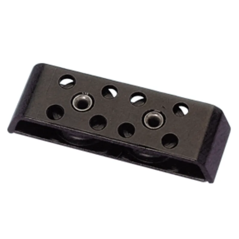 Aluminium Kugelgelagerter Organizer Zweischeiben, 10mm, Scheibe Ø38mm, L=125mm, Bruchlast 800kg