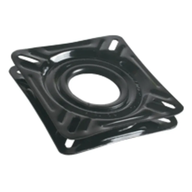 Lackierte Stählerne Drehscheibe Ohne Lock, Schwarz