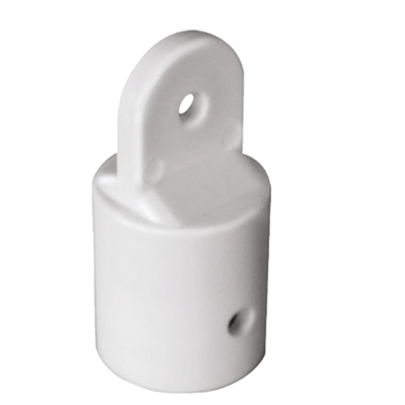 Nylon Scharnierendstück, Rohrseite