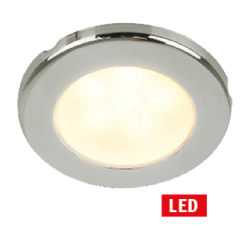 Hella Euroled 75, Niro Ring, 24v, Warmweiß, Schraubenmontage