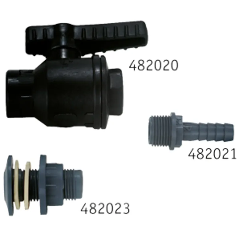 Kunststoff Schauchanschluß, 3/8"X16-18mm, Gerade