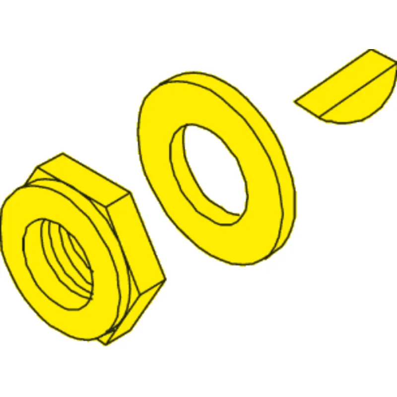 Seastar Mutter/ Keil/ Ring für Mechanische Steuerköpfe