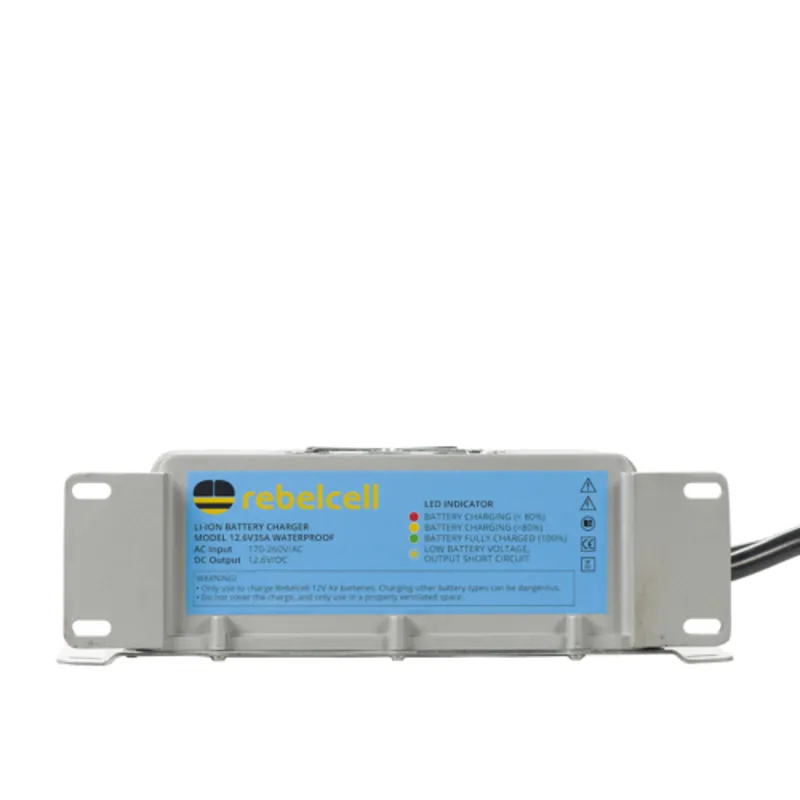 Rebelcell Ladegerät on board IP65 12,6V35A Li-Ion (für 12V100/140/190 Akkus)